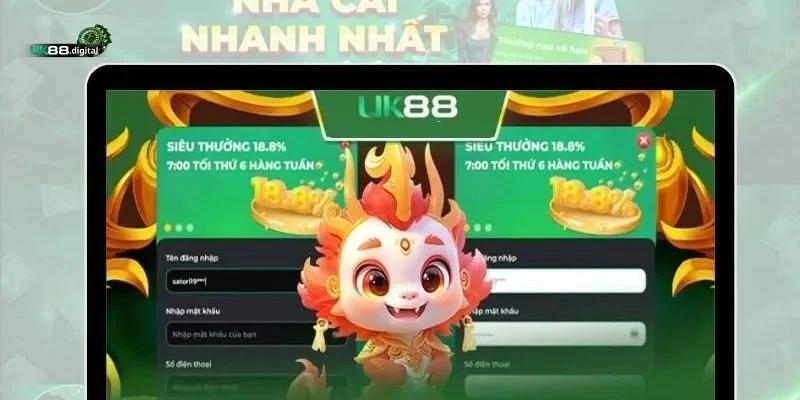 Đăng Ký UK88: Cách Tạo Tài Khoản Nhanh Chóng & An Toàn 100%