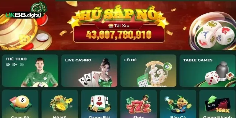 thoa suc dam me voi kho game khong lo tai uk88 Thỏa sức đam mê với kho game khổng lồ tại UK88